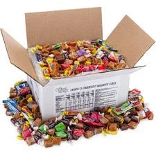 Office Snax Soft & Chewy Candy Mix: Assorted Individually Wrapped Treats - Sweets