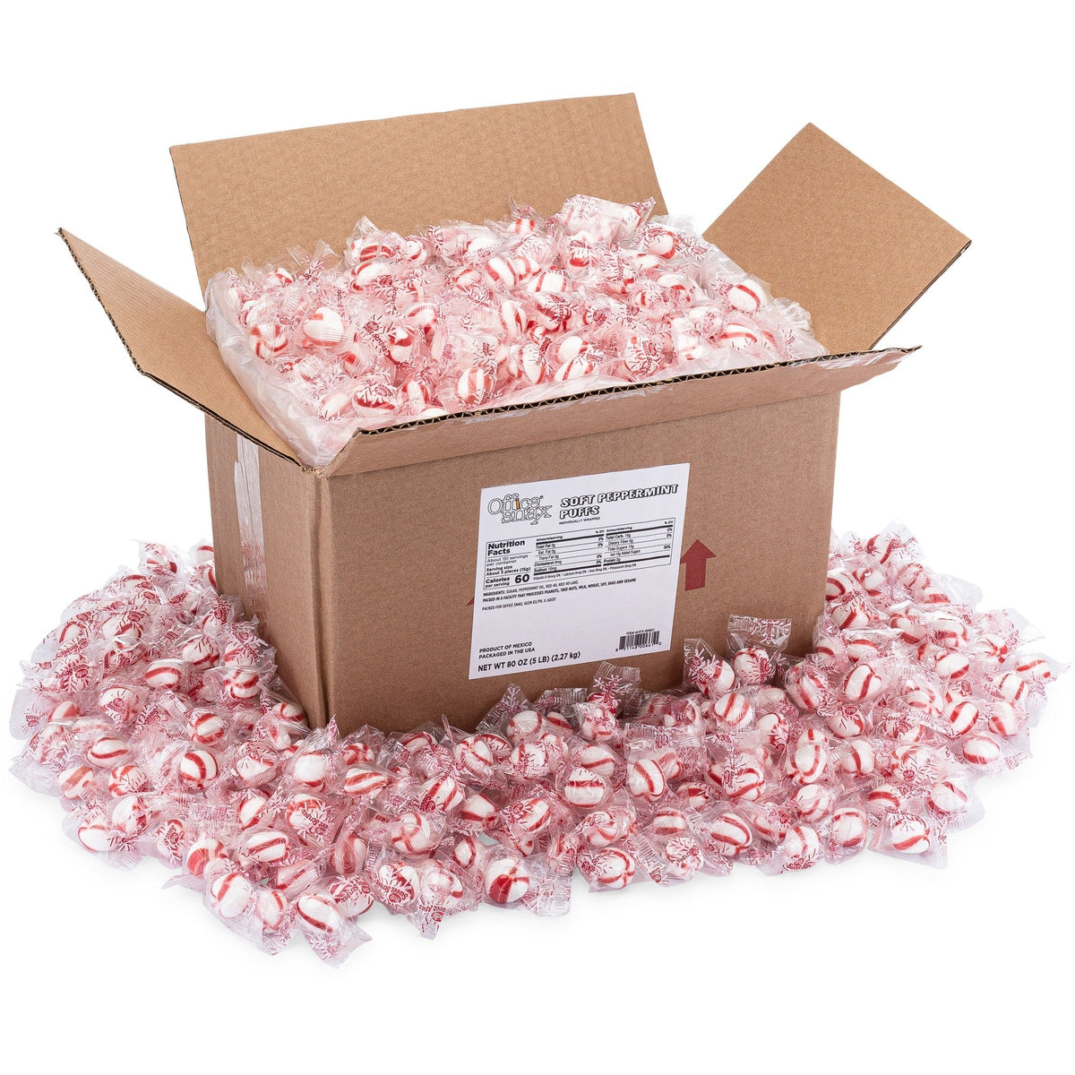 Office Snax Soft Peppermint Puffs - 2000