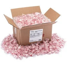 Office Snax Soft Peppermint Puffs: Salty Canister - 1 Carton - Sweets
