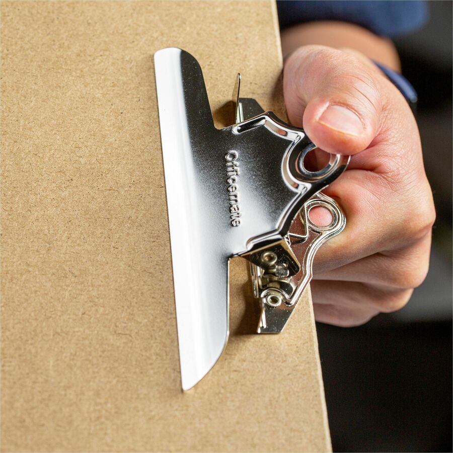 Officemate 83100 Letter Size Wood Clipboard, 9" x 12 .5" ,Recycled Hardboard - Alternate-Image5