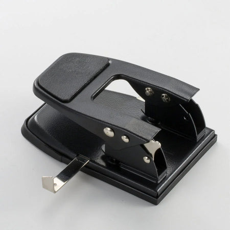 Officemate 90082 Heavy Duty 2-Hole Punch: Padded Handle 50-Sheet Capacity - Paper Punches