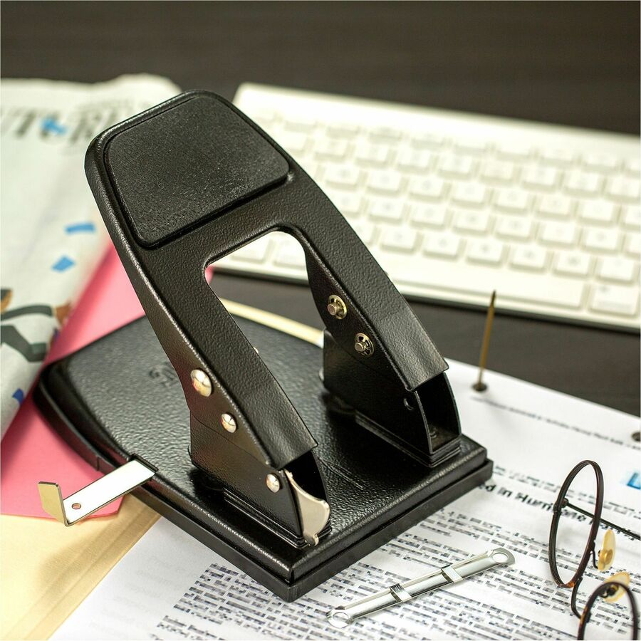 Officemate 90082 Heavy Duty 2-Hole Punch with Padded Handle, 50 Sheet Capacity - Alternate-Image6
