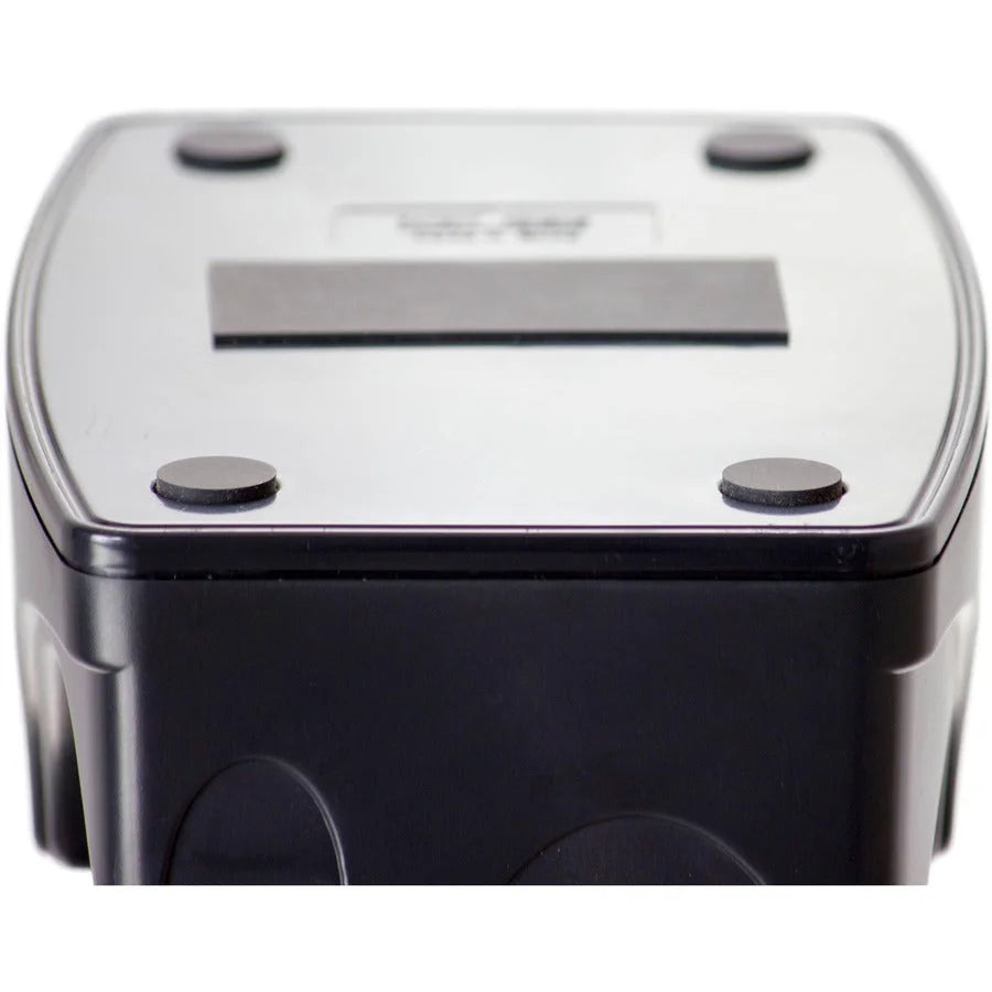 Officemate 96690 Deluxe Heavy Duty Two Roll Tape Dispenser - Holds Total 2 Tape(s) - Black - 1 Each - Dispensers