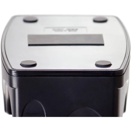 Officemate 96690 Deluxe Heavy Duty Two Roll Tape Dispenser - Holds Total 2 Tape(s) - Black - 1 Each - Dispensers