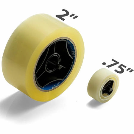Officemate 96690 Deluxe Heavy Duty Two Roll Tape Dispenser - Holds Total 2 Tape(s) - Black - 1 Each - Dispensers