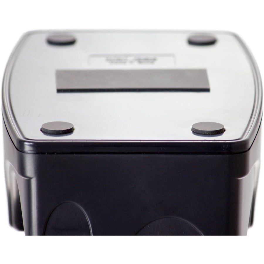 Officemate 96690 Deluxe Heavy Duty Two Roll Tape Dispenser - Holds Total 2 Tape(s) - Black - 1 Each - Dispensers