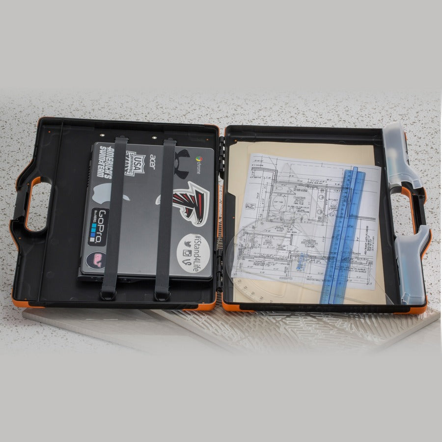 Officemate Carry-All Clipboard Storage Box - Front