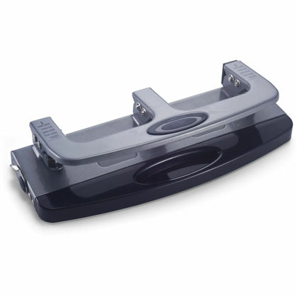Officemate Deluxe 3-Hole Punch: Efficient 20-Sheet Capacity Punching - Paper Punches