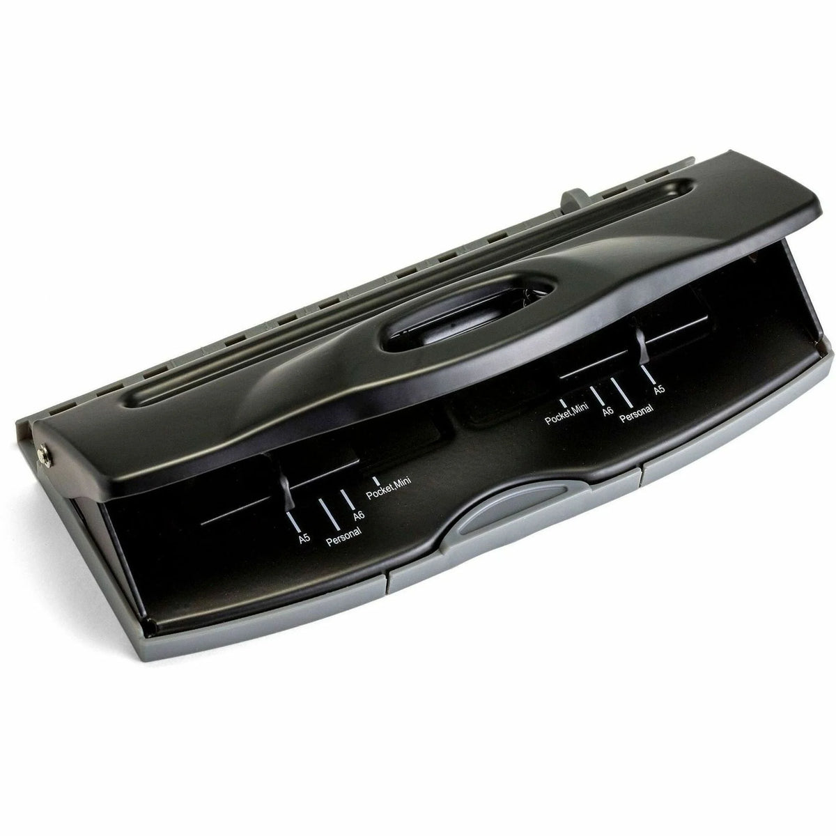 Officemate Diary 6-Hole Punch: Durable Steel Construction for 8 Sheets - Paper Punches