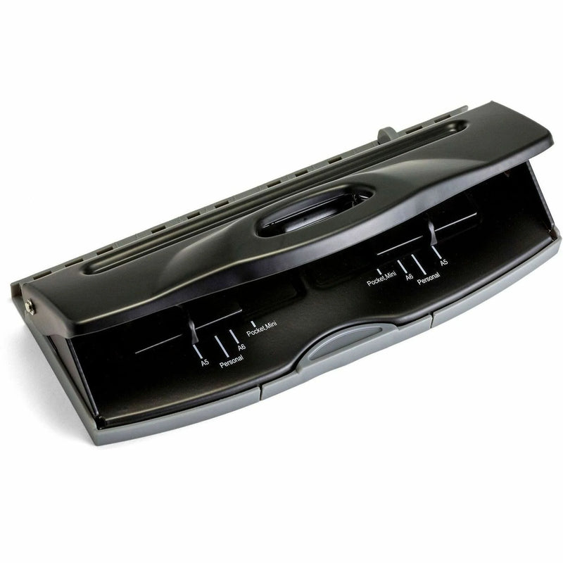Officemate Diary 6-Hole Punch: Durable Steel Construction for 8 Sheets - Paper Punches