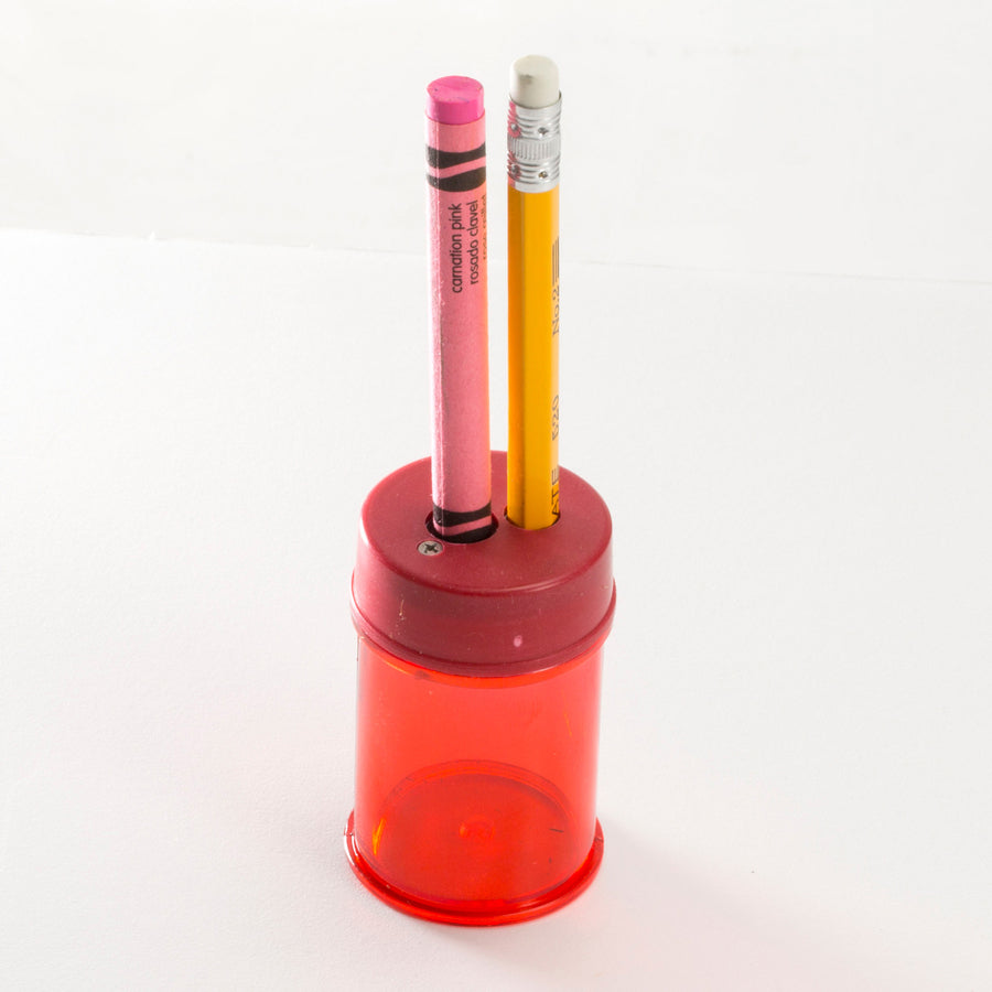 Officemate Double Barrel Pencil/Crayon Sharpener - Alternate-Image2