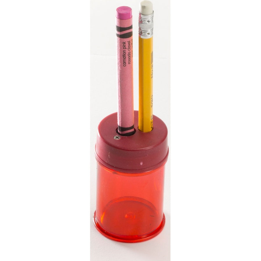 Officemate Double Barrel Pencil/Crayon Sharpener - Alternate-Image2