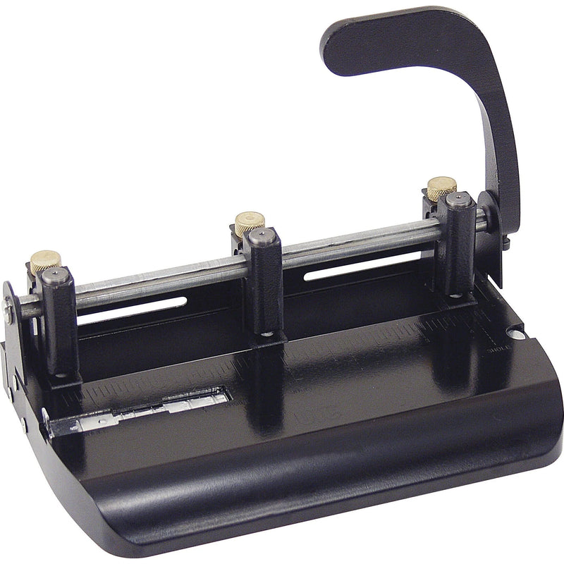 Officemate Heavy-Duty Hole Punch: 3 Punch Heads 32-Sheet Capacity - Paper Punches