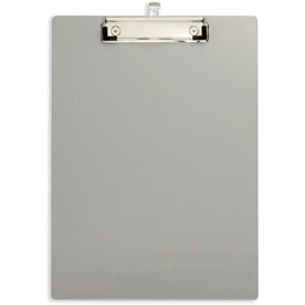 Officemate Magnetic Clipboard: Aluminum Gray Clipboard - Clipboards