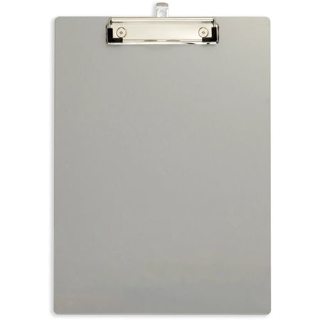 Officemate Magnetic Clipboard: Aluminum Gray Clipboard - Clipboards