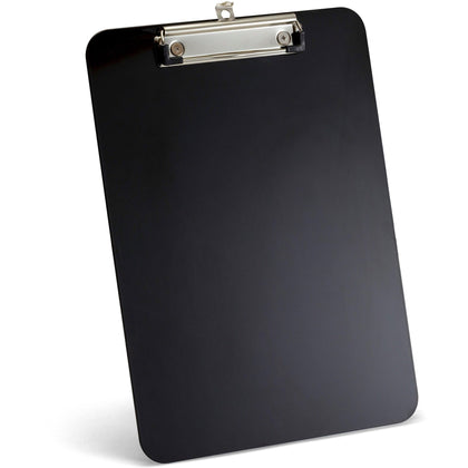 Officemate Magnetic Clipboard: Plastic Black - 1 Each - Clipboards