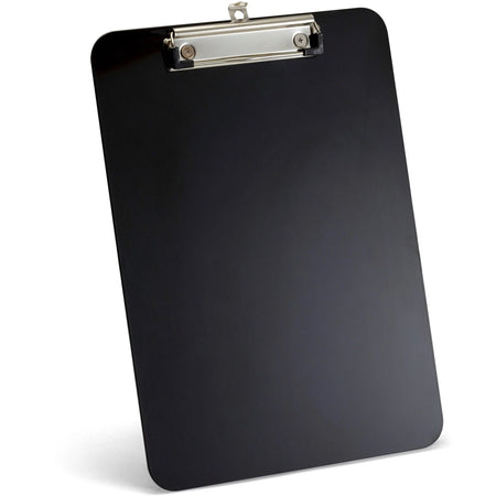 Officemate Magnetic Clipboard: Plastic Black - 1 Each - Clipboards
