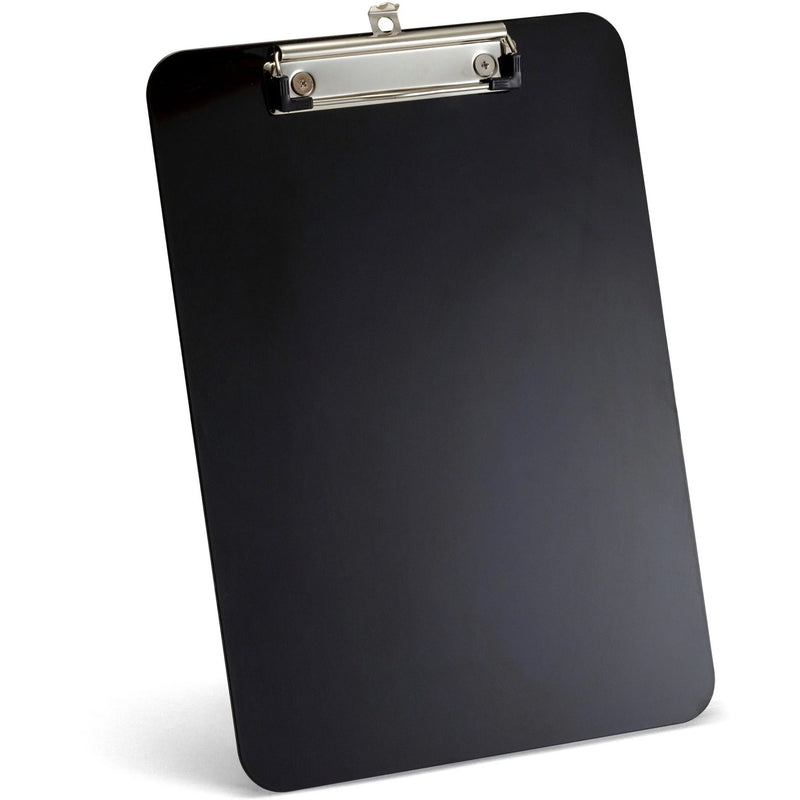 Officemate Magnetic Clipboard: Plastic Black - 1 Each - Clipboards