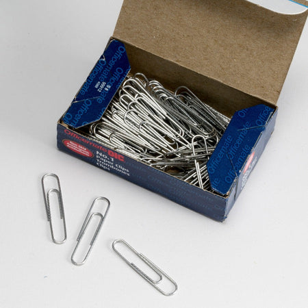 Officemate Nonskid Paper Clips - Top