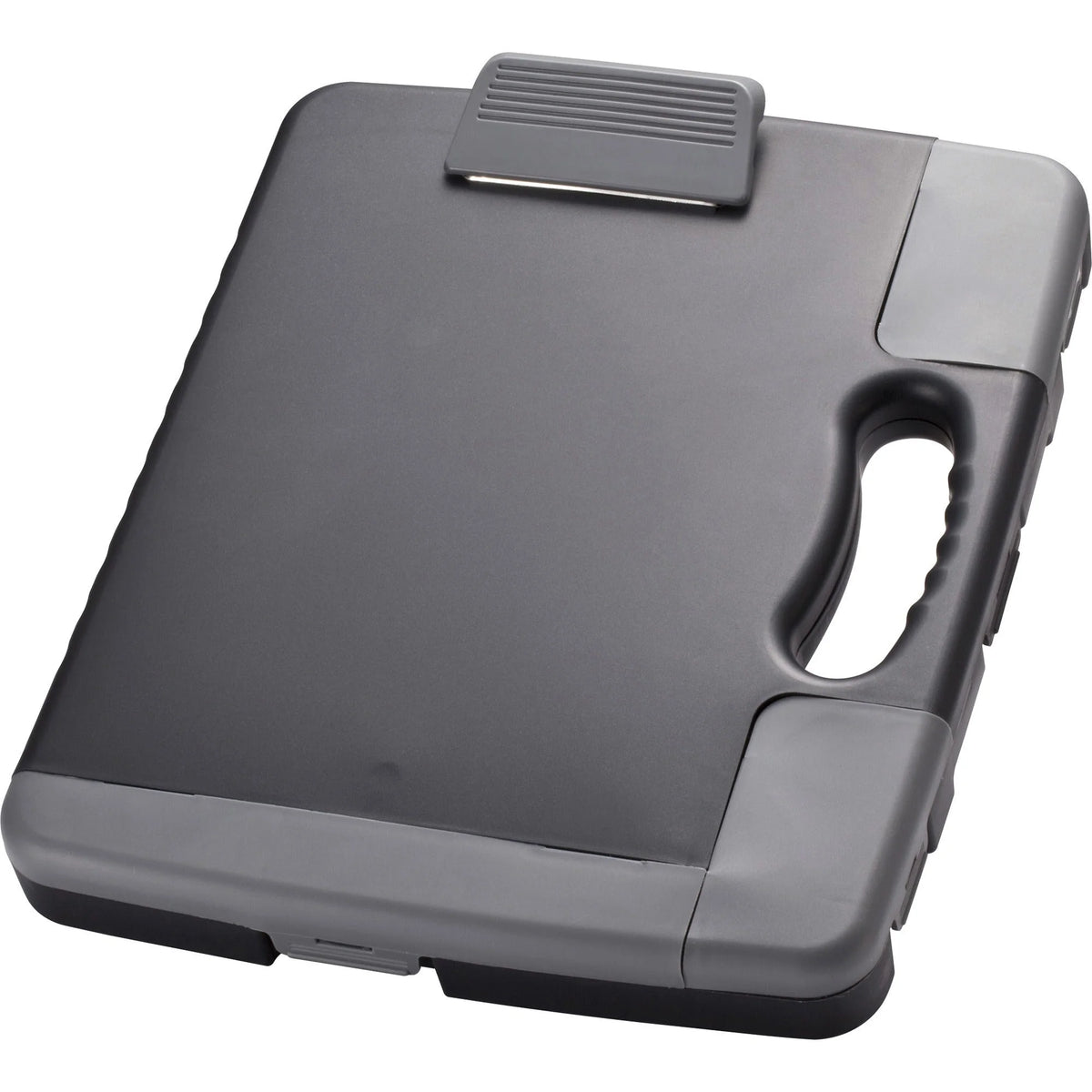 Officemate Portable Clipboard Storage Case - Charcoal - Keep Stationary Organized - Clipboards