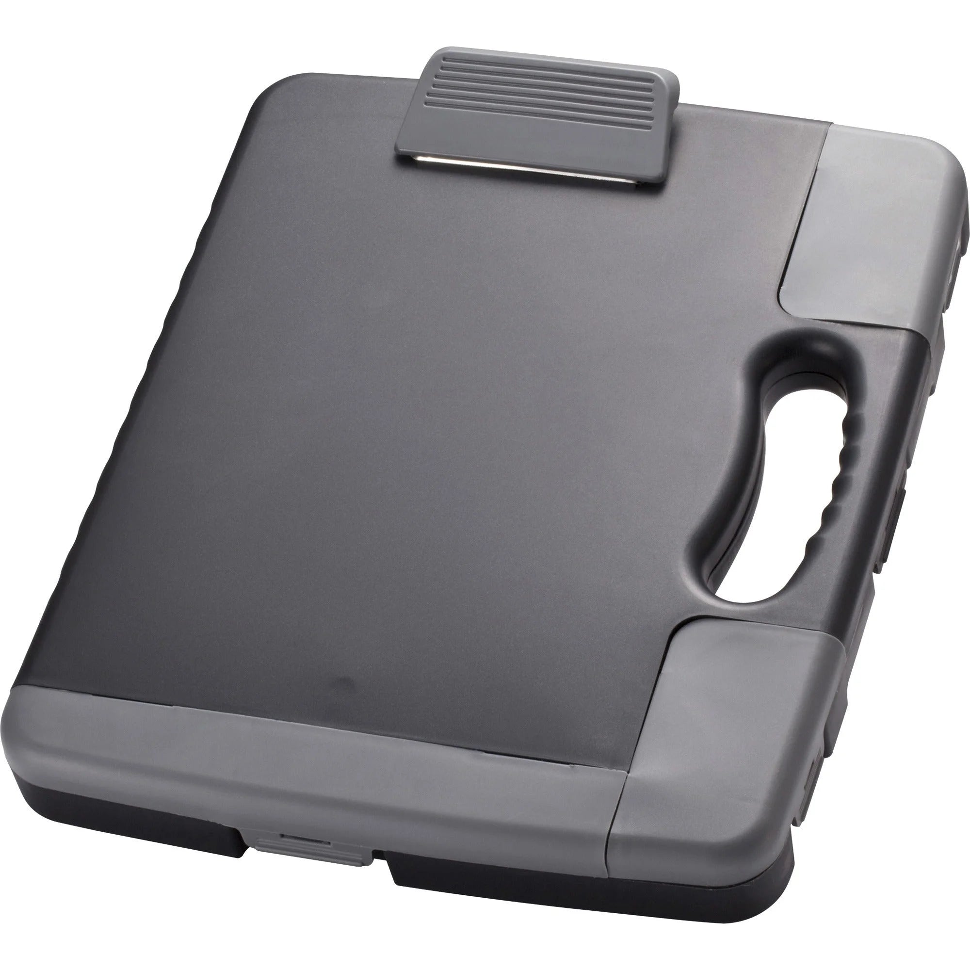 Officemate Portable Clipboard Storage Case - Charcoal - Keep Stationary Organized - Clipboards