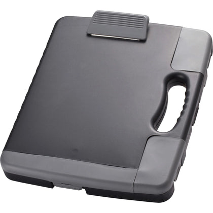 Officemate Portable Clipboard Storage Case - Charcoal - Keep Stationary Organized - Clipboards