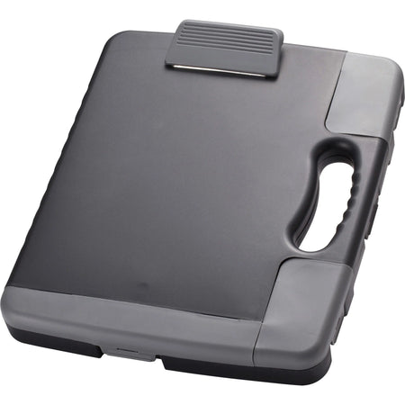 Officemate Portable Clipboard Storage Case - Charcoal - Keep Stationary Organized - Clipboards
