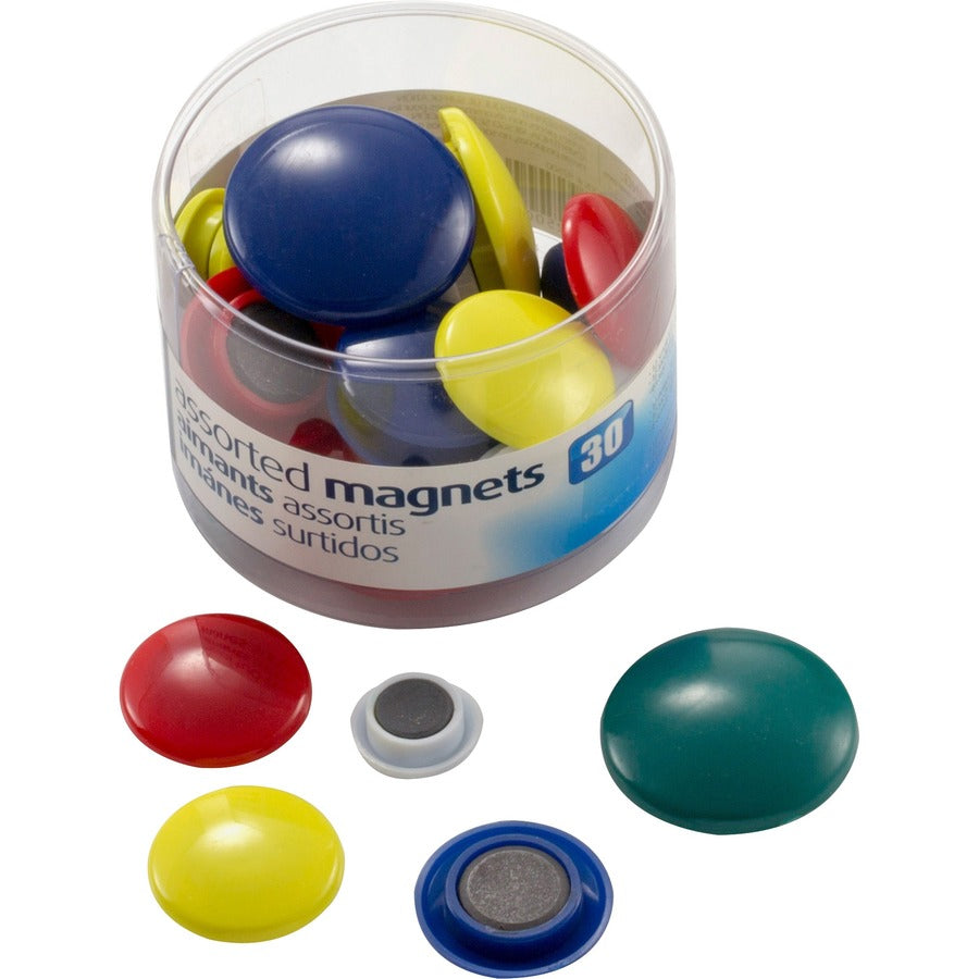Officemate Round Handy Magnets - Top