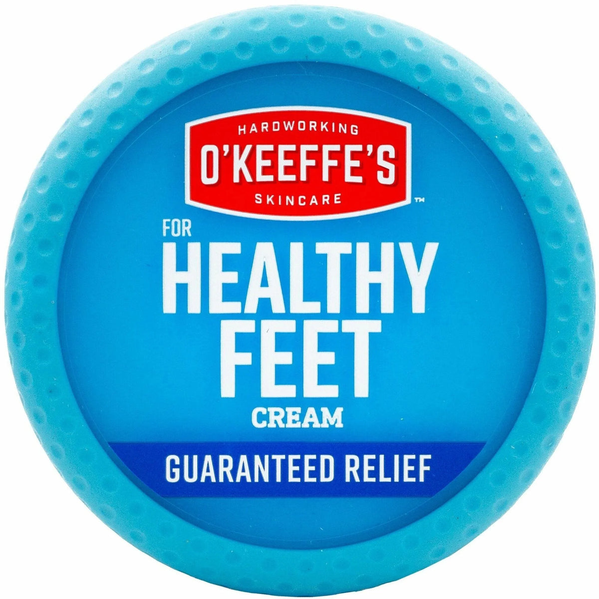 O’Keeffe’s Healthy Feet Foot Cream: 3.20 fl oz Moisturizer for Dry Cracked Skin - Wound Care