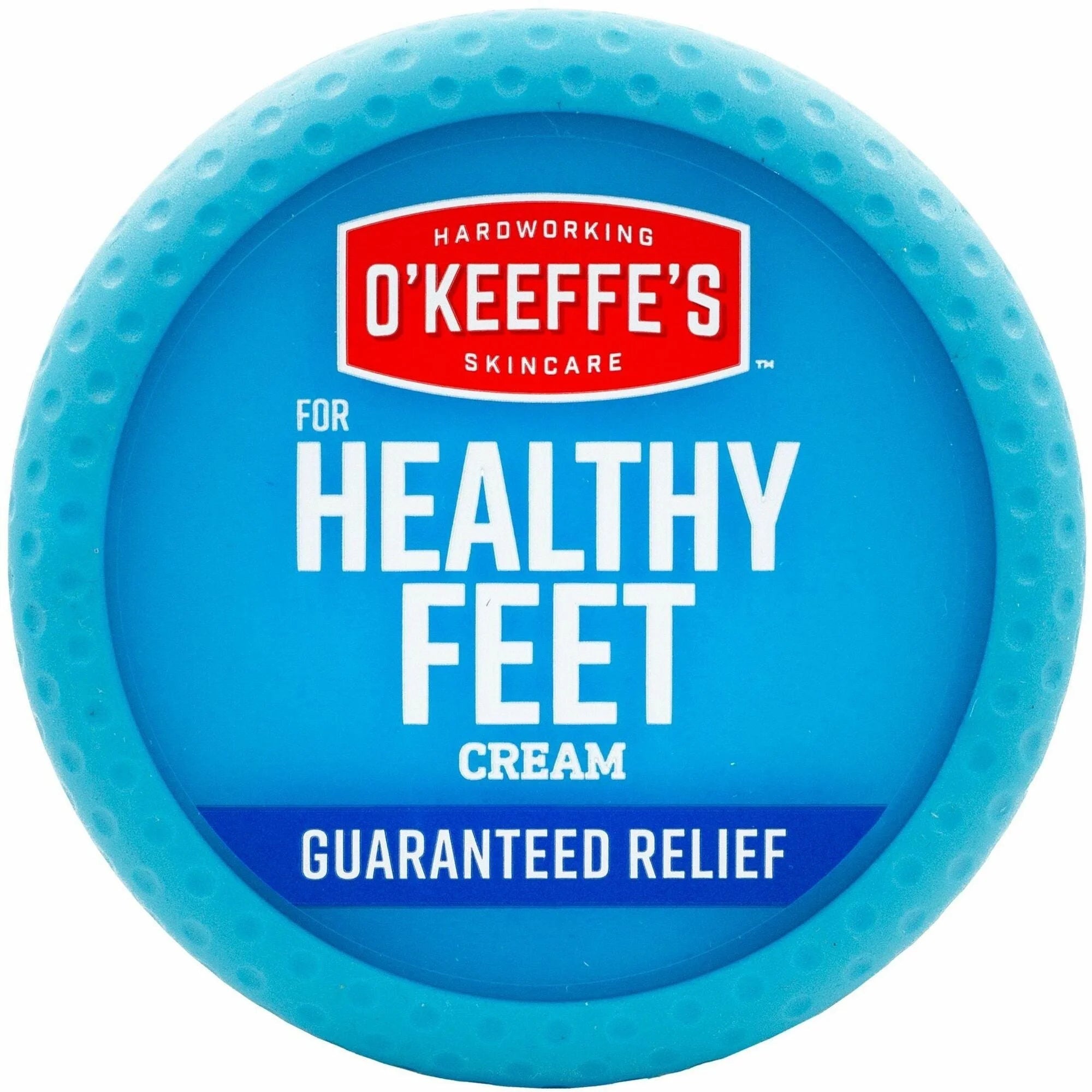 O’Keeffe’s Healthy Feet Foot Cream: 3.20 fl oz Moisturizer for Dry Cracked Skin - Wound Care