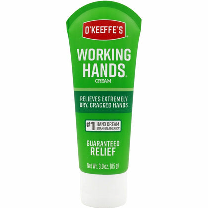 O’Keeffe’s Working Hands Hand Cream: Moisturizing Cream for Dry Cracked Skin - Skin/Body Lotions