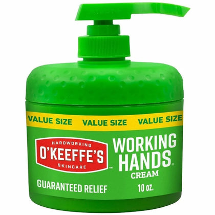 O’Keeffe’s Working Hands Hand Cream Pump - For Dry Skin - Applicable on - Moisturising Non-greasy Unscented - 1 Each