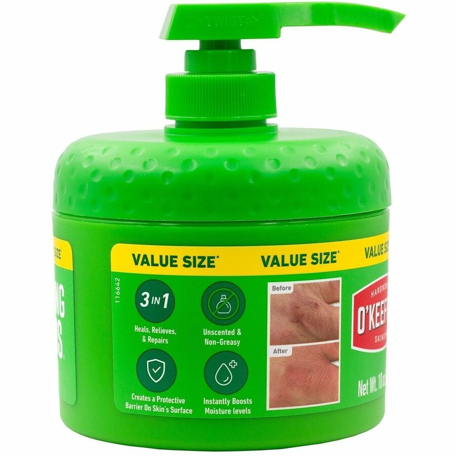 O'Keeffe's Working Hands Hand Cream Pump - Rear
