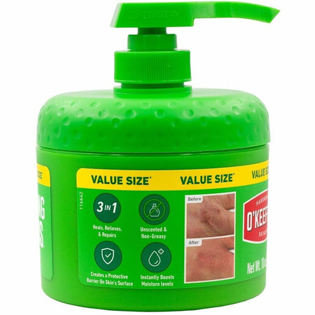 O'Keeffe's Working Hands Hand Cream Pump - Rear