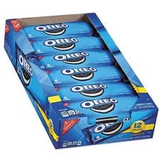 Oreo Chocolate Sandwich Cookies: Vanilla Creme & - 12/Box - Sweets