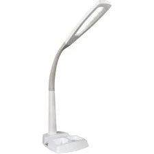 OttLite LED Desk Lamp with Charging Station - 26.5’’ Height x 7.5’’ Width - Bulb - USB Flexible Arm Adjustable ClearSun