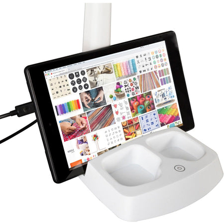 OttLite LED Desk Lamp with Charging Station - Bottom