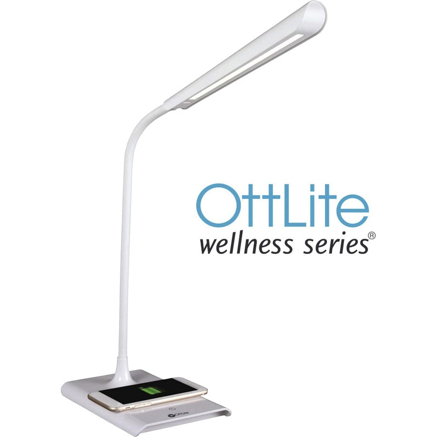 OttLite Power Up LED Desk Lamp with Wireless Charging - Alternate-Image3