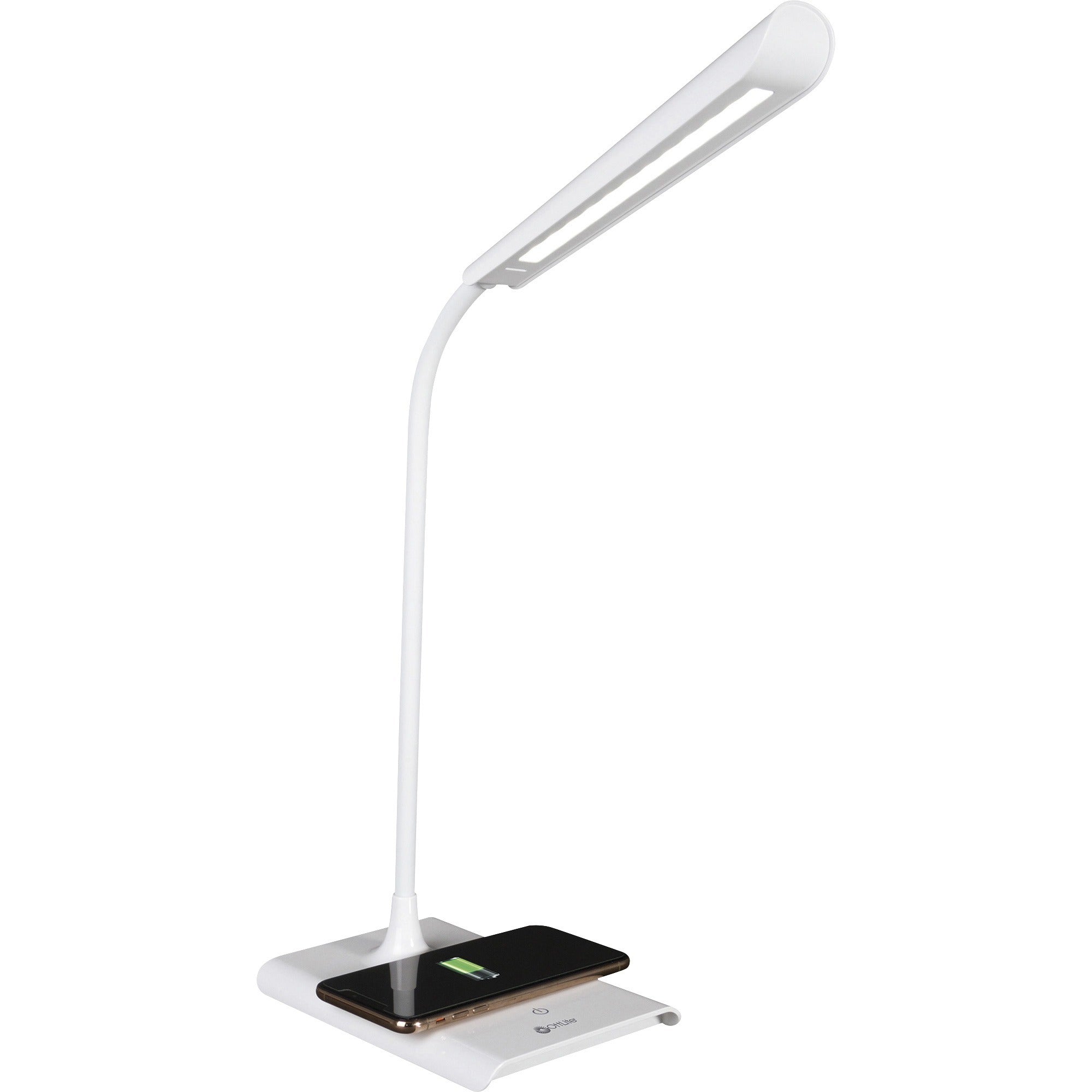 OttLite Power Up LED Desk Lamp with Wireless Charging - 2000