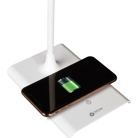 OttLite Power Up LED Desk Lamp with Wireless Charging - Bottom