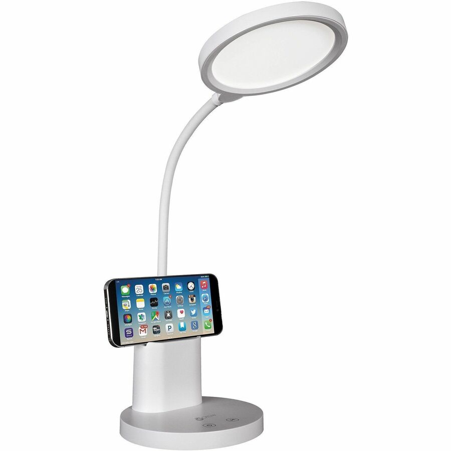 OttLite Rechargeable LED Lamp w/Phone Holder - Right