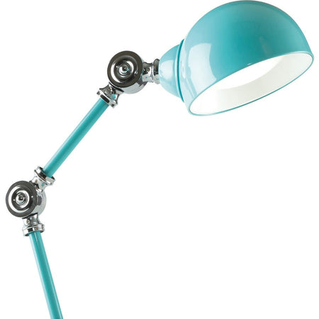 OttLite Revive LED Desk Lamp - Turquoise - Top