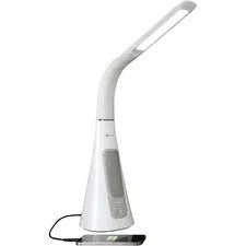 OttLite SanitizingPRO LED Desk Lamp with UVC Air Purifier - Bulb - Sanitizing Glare-free Light USB Charging Adjustable