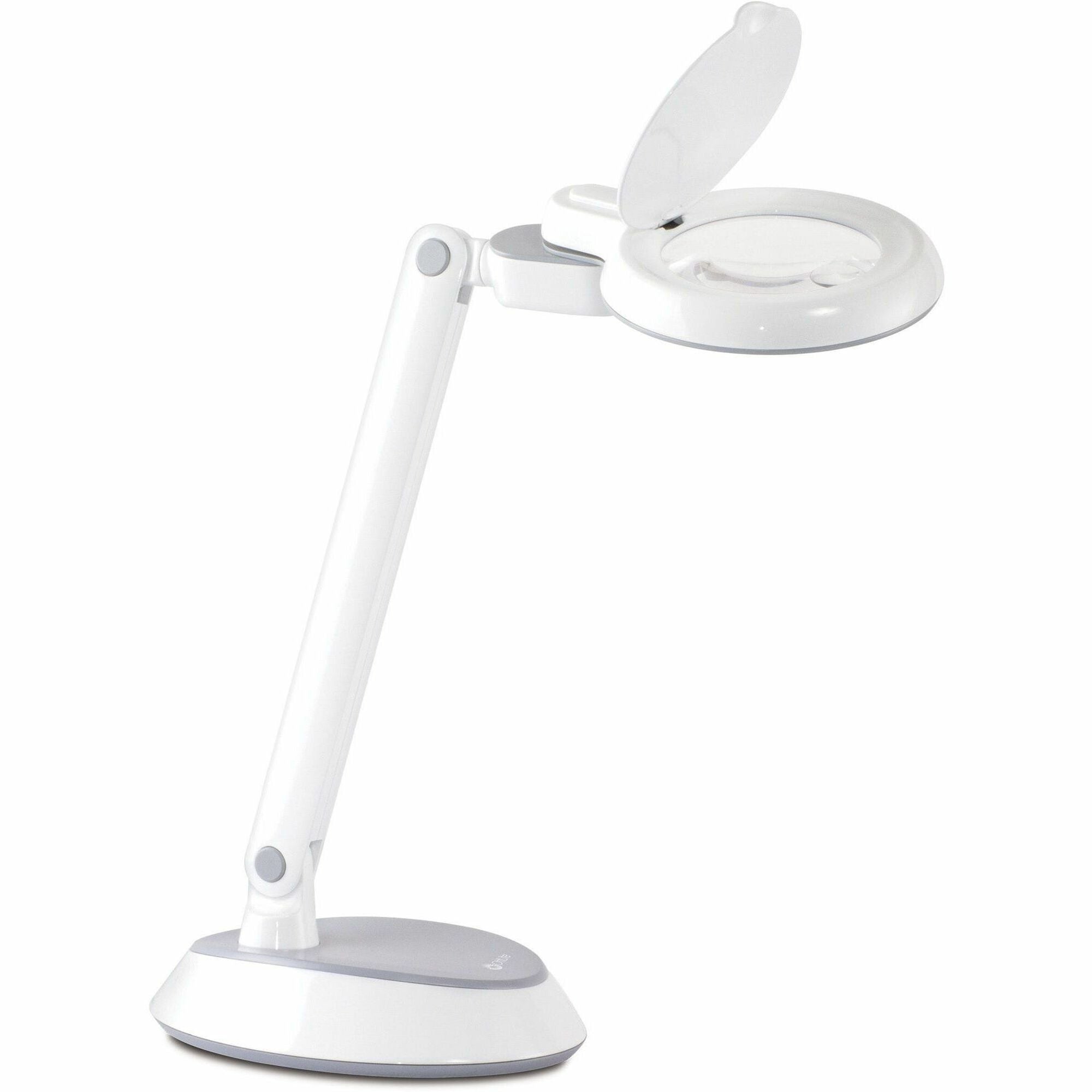OttLite Space-Saving LED Magnifier Desk Lamp - 2000