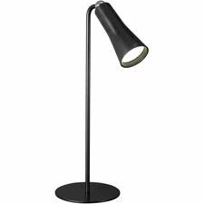 OttLite Switch 3-in-1 Rechargeable Task Lamp - LED Bulb - Battery ClearSun USB Charging Touch-activated - Black