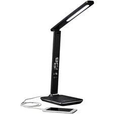 OttLite Wellness Series Renew LED Desk Lamp - 14.8’’ Height x 6’’ Width - Bulb - USB Charging Adjustable Brightness