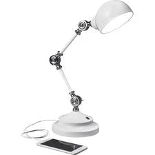 OttLite Wellness Series Revive LED Desk Lamp - 15.5’’ Height x 6’’ Width - Bulb - USB Charging Adjustable Brightness