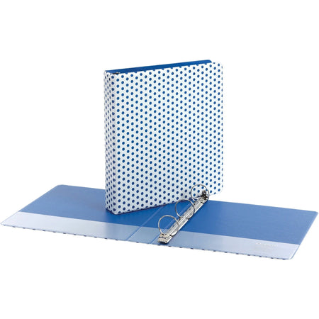 Oxford 1-1/2’’ Round Ring Binder - Blue - 350 Sheet Capacity - Safety Data Sheets - SDS