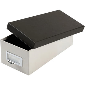 Oxford 3x5 Index Card Storage Box - External Dimensions: 11.5’’ Length x 5.5’’ Width 3.9’’ Height - Cards & Accessories