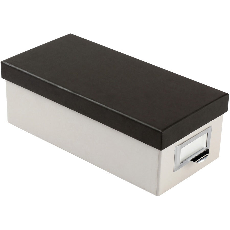Oxford 3x5 Index Card Storage Box - External Dimensions: 11.5’’ Length x 5.5’’ Width 3.9’’ Height - Cards & Accessories